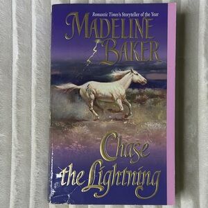 Vintage 2001 Chase the Lightning Book by Madeline Baker